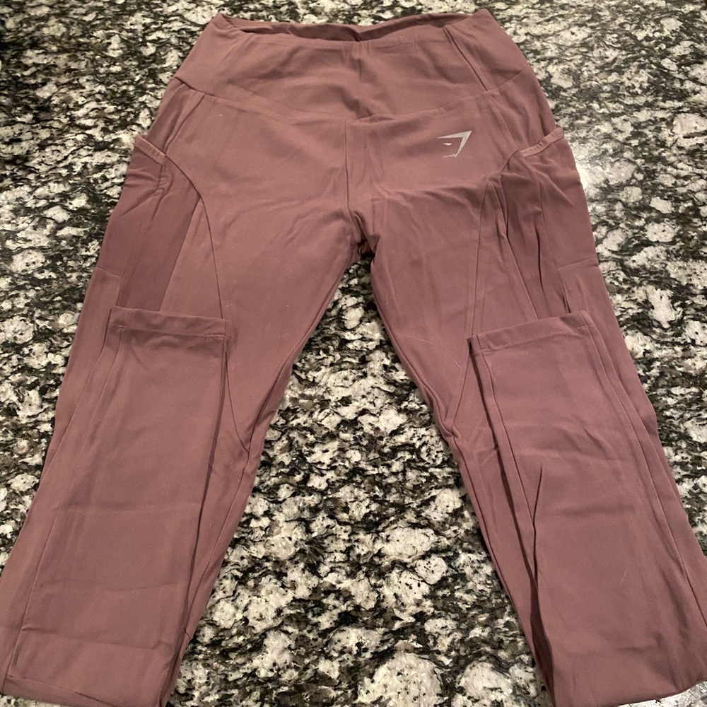 Gymshark Purple Mesh Leggings